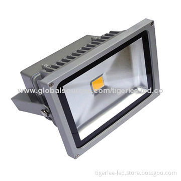 LED floodlight with 10W, IP65 waterproof, 50,000 lifespan, 3-year warranty, CE, RoHS-marked